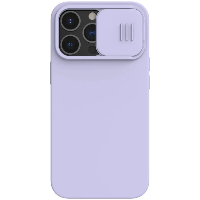 Чохол Nillkin CamShield Silky Silicone для iPhone 13 Pro Purple (6902048223394)