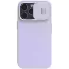 Чехол Nillkin CamShield Silky Silicone для iPhone 13 Pro Purple (6902048223394)