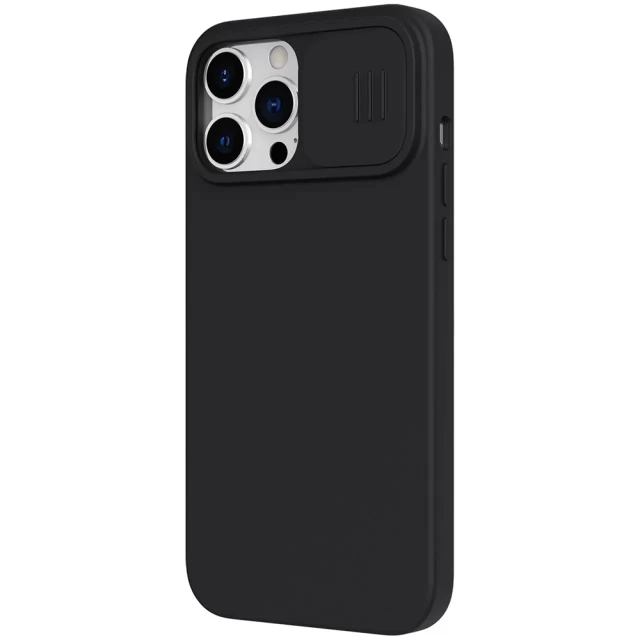 Чехол Nillkin CamShield Silky Silicone для iPhone 13 Pro Max Black (6902048223400)