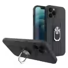 Чехол HRT Ring Case для iPhone 12 Black (9145576214244)