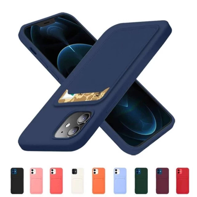Чехол HRT Card Case для Samsung Galaxy A21S Dark Blue (9145576228708)
