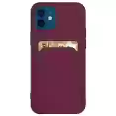 Чехол HRT Card Case для Samsung Galaxy A32 5G Burgundy (9145576228760)