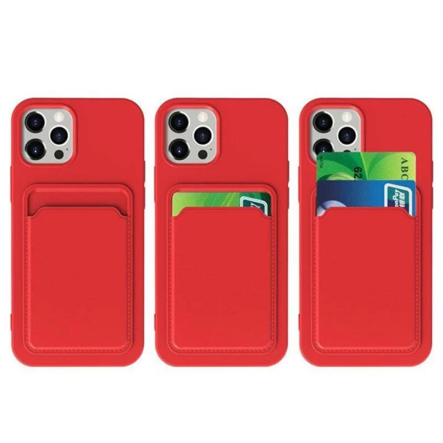 Чохол HRT Card Case для Samsung Galaxy A22 5G Red (9145576230152)