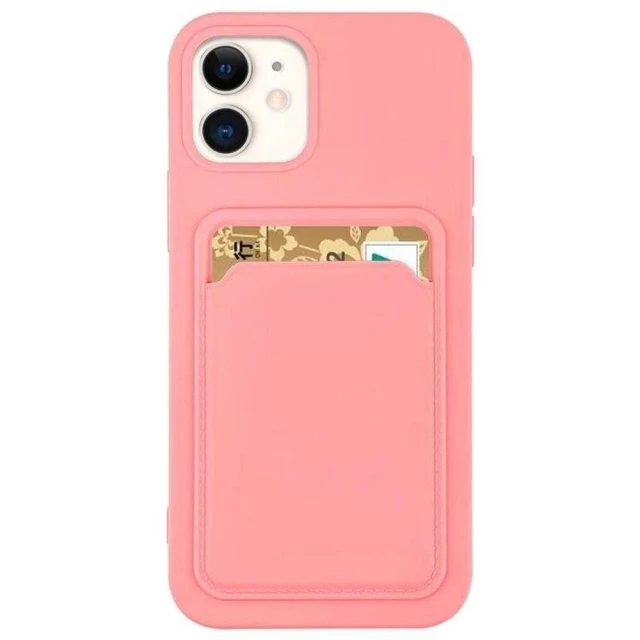 Чехол HRT Card Case для Samsung Galaxy A22 5G Pink (9145576230176)