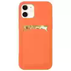 Чехол HRT Card Case для iPhone 13 Orange (9145576228371)
