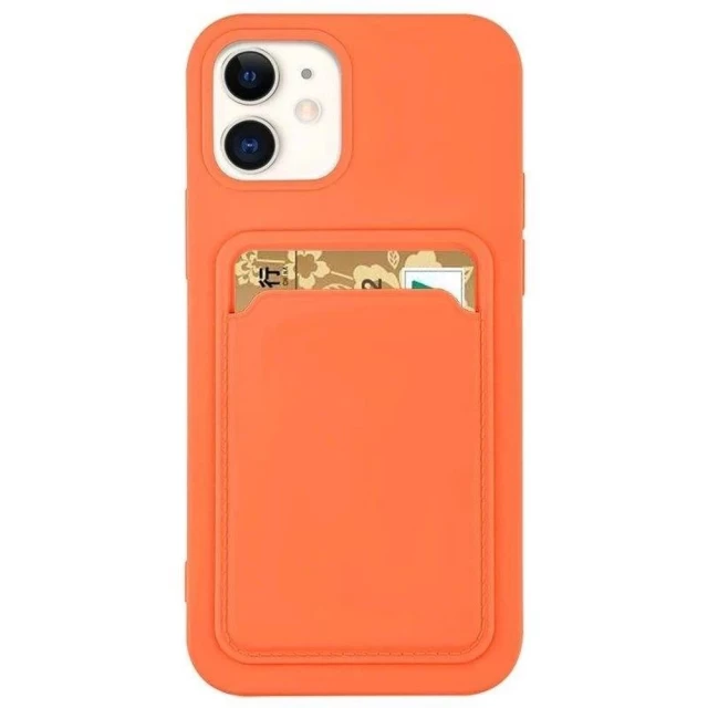 Чохол HRT Card Case для iPhone 13 Orange (9145576228388)