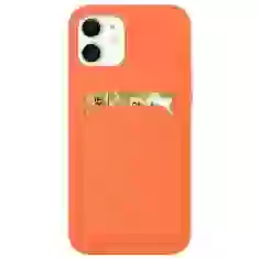 Чехол HRT Card Case для iPhone 13 Orange (9145576228388)