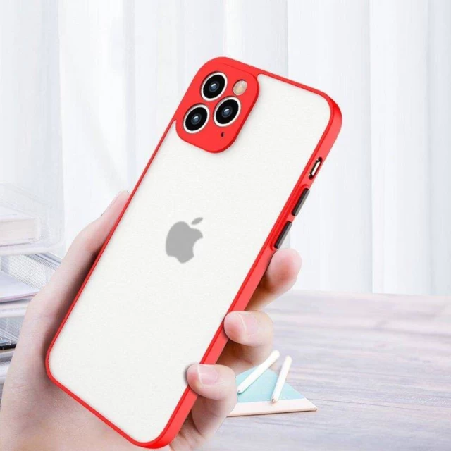 Чохол HRT Milky Case для iPhone 12 Red (9145576221600)