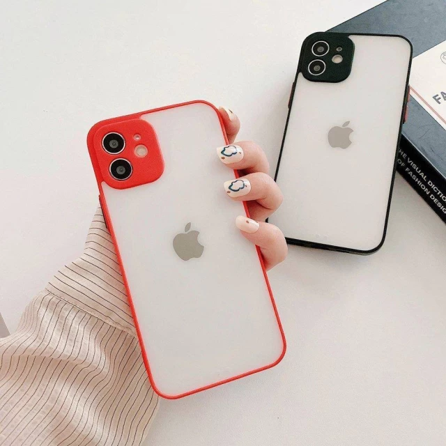 Чехол HRT Milky Case для iPhone 12 Red (9145576221600)