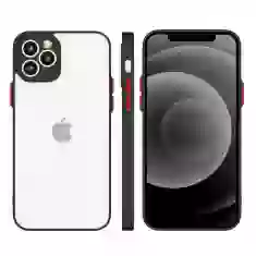 Чехол HRT Milky Case для iPhone 12 Pro Max Black (9145576221730)
