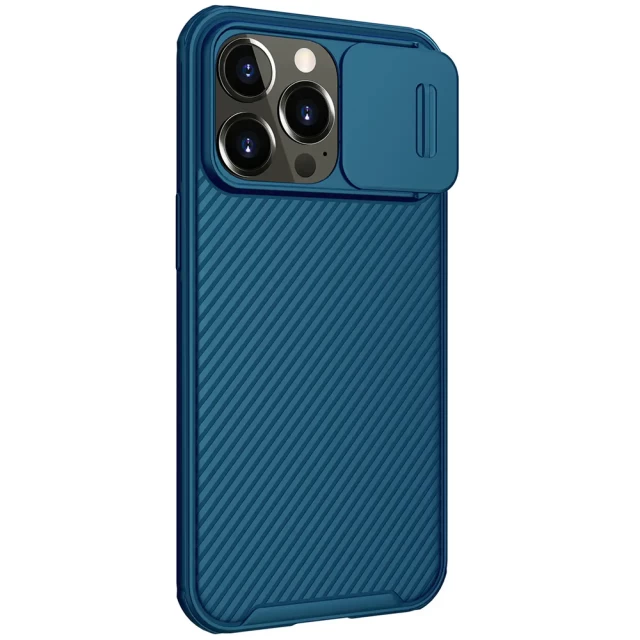 Чохол Nillkin CamShield Pro для iPhone 13 Pro Max Blue (6902048223189)