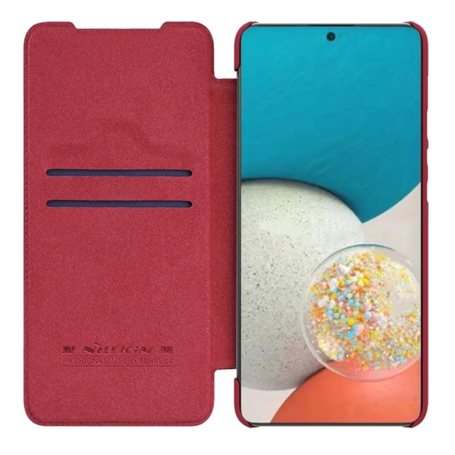 Чехол Nillkin Qin Leather Pro для Samsung Galaxy A53 5G Red (6902048237551)