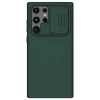 Чехол Nillkin CamShield Silky Silicone для Samsung Galaxy S22 Ultra Dark Green (6902048237599)