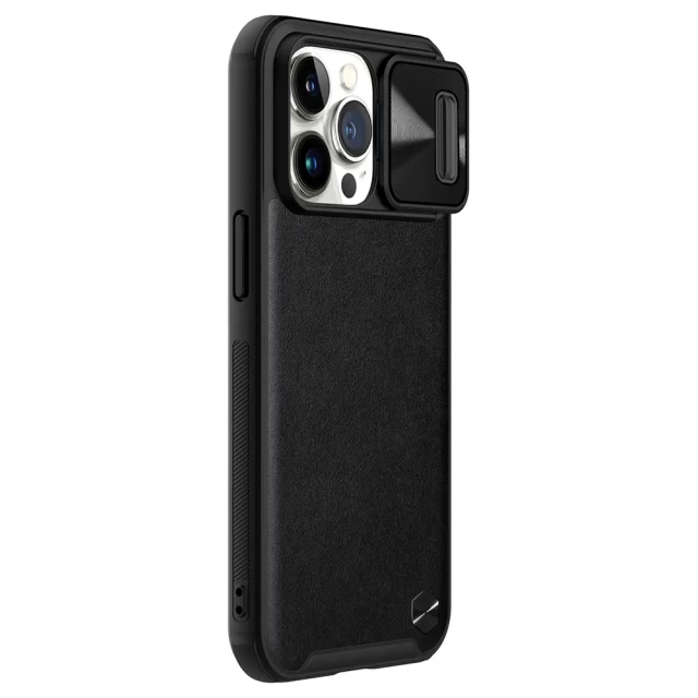 Чехол Nillkin CamShield Leather для iPhone 13 Pro Black (6902048237315)