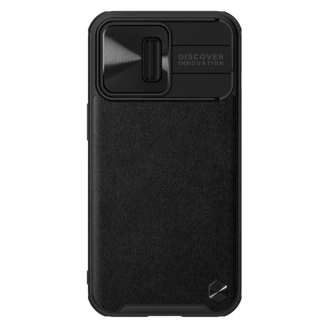 Чехол Nillkin CamShield Leather для iPhone 13 Pro Black (6902048237315)