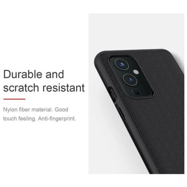 Чохол Nillkin Textured для OnePlus 9 Black (6902048216556)