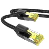 Кабель Ugreen NW150 RJ45 to RJ45 Cat.7 F/FTP 1.5m Black (80422)