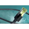 Кабель Ugreen NW150 RJ45 to RJ45 Cat.7 F/FTP 1.5m Black (80422)