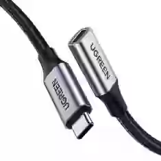 Адаптер Ugreen US372 USB-C to USB-C 100W 1m Black (30205)