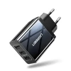 Мережевий зарядний пристрій Ugreen ED013 15W 3xUSB-A Black (50816)