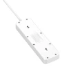 Мережевий подовжувач LDNIO Outlets Universal Power Strip QC/PD EU 20W USB-C | 3xUSB-A | 5x250V White (SC5415 EU)