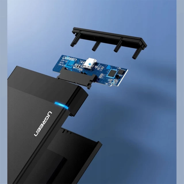 Відсік для твердотільного накопичувача Ugreen US221 HDD/SSD 2.5