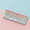 Беспроводная клавиатура Ugreen KU101 BT Pink/Blue (90843-ugreen)