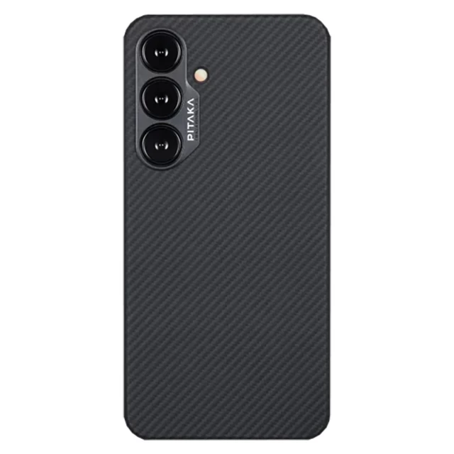 Чехол Pitaka MagEZ Case 4 для Samsung Galaxy S24 (S921) Twill Black/Grey (KS2401)