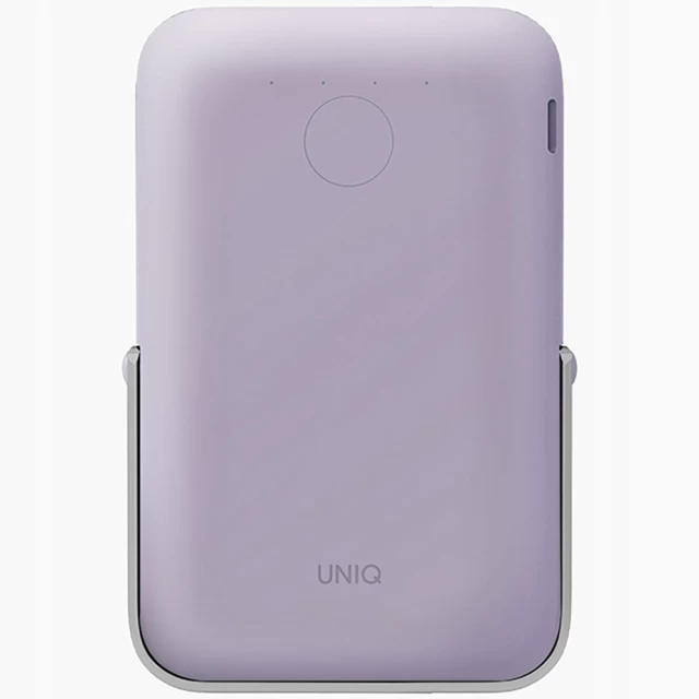 Портативний зарядний пристрій UNIQ Hoveo Fast Charger Wireless USB-C 20W 5000mAh Lilac Lavender (UNIQ-HOVEO-LAVENDER)