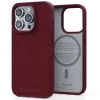 Чехол Elements Njord Suede Case для iPhone 15 Pro Crimson Red with MagSafe (NA53SU11)