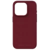 Чехол Elements Njord Suede Case для iPhone 15 Pro Crimson Red with MagSafe (NA53SU11)