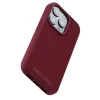 Чехол Elements Njord Suede Case для iPhone 15 Pro Crimson Red with MagSafe (NA53SU11)