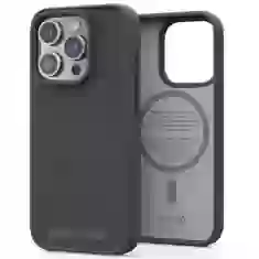 Чехол Elements Njord Fabric Case для iPhone 15 Pro Dark Grey with MagSafe (NA53FA09)