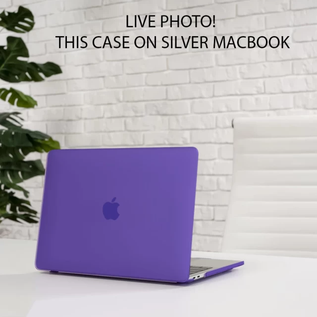 Чохол Upex Hard Shell для MacBook Pro 13.3 M1/M2 (2016-2022) Deep Purple (UP2397)