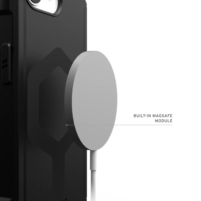 Чехол UAG Essential Armor для iPhone 16e Black with MagSafe (114496114040)