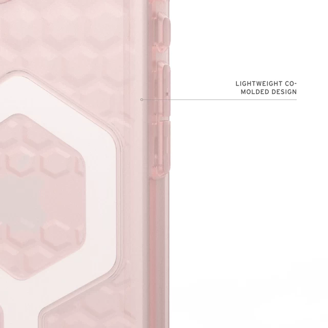 Чохол UAG Essential Armor для iPhone 16e Rose with MagSafe (114496114C4C)