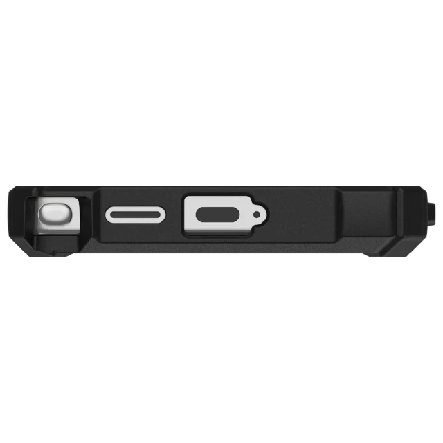 Чехол UAG Plasma XTE для Samsung Galaxy S25 Ultra (S938) Black Orange with MagSafe (214467114097)