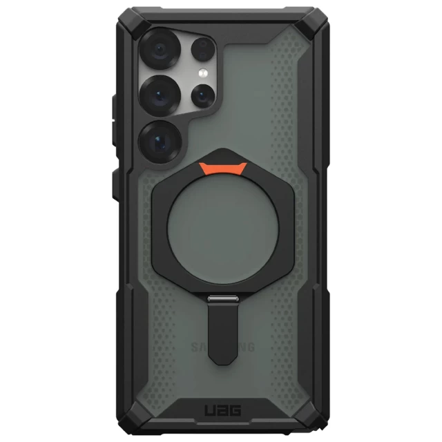 Чохол UAG Plasma XTE для Samsung Galaxy S25 Ultra (S938) Black Orange with MagSafe (214467114097)