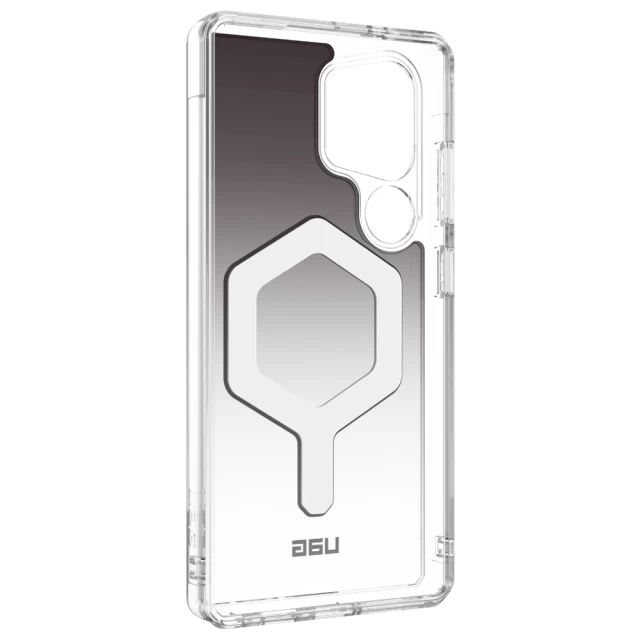 Чохол UAG Plyo Pro для Samsung Galaxy S25 Ultra (S938) Black Clear Ombré with MagSafe (21448611404G)