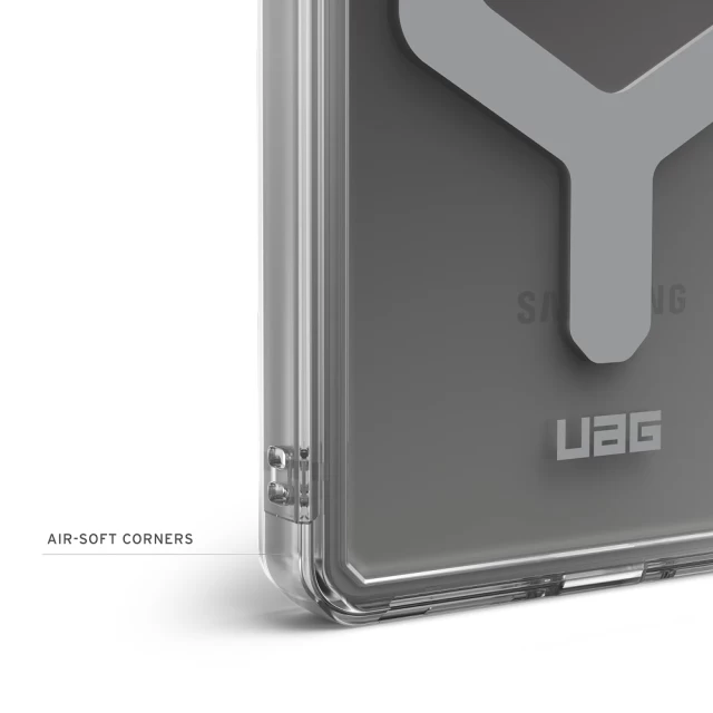 Чохол UAG Plyo Pro для Samsung Galaxy S25 Ultra (S938) Black Clear Ombré with MagSafe (21448611404G)