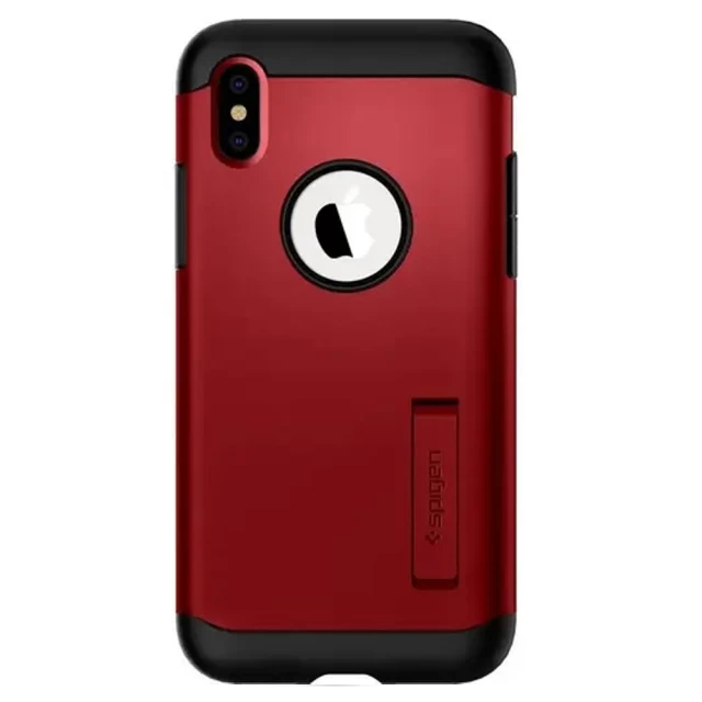 Чехол Spigen для iPhone XS/X Slim Armor Merlot Red (063CS25138)