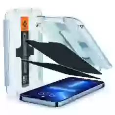Защитное стекло Spigen для iPhone 13 Pro Max EZ FIT GLAS.tR Privacy (2 pack) (AGL03378)