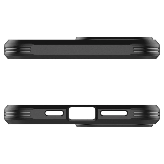 Чехол Spigen для iPhone 13 Pro Max Tough Armor Black with MagSafe (ACS03225)