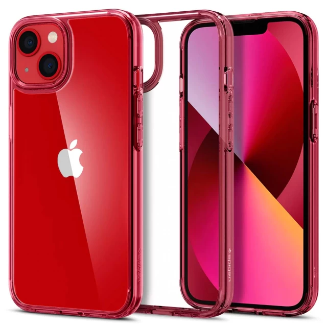 Чохол Spigen для iPhone 13 Ultra Hybrid Red Crystal (ACS03524)