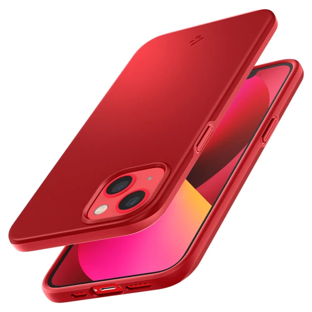Чохол Spigen для iPhone 13 Thin Fit Red (ACS03511)
