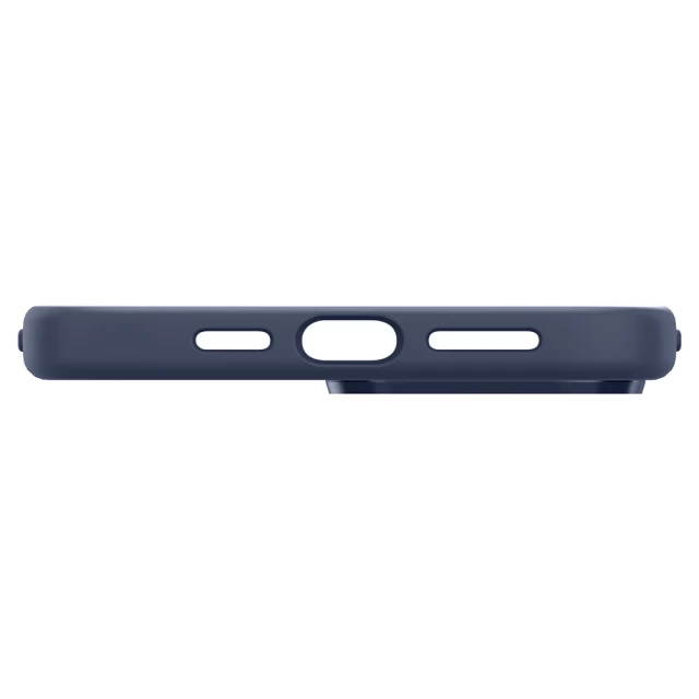 Чохол Spigen для iPhone 13 Pro Max Silicone Fit Navy Blue (ACS03230)