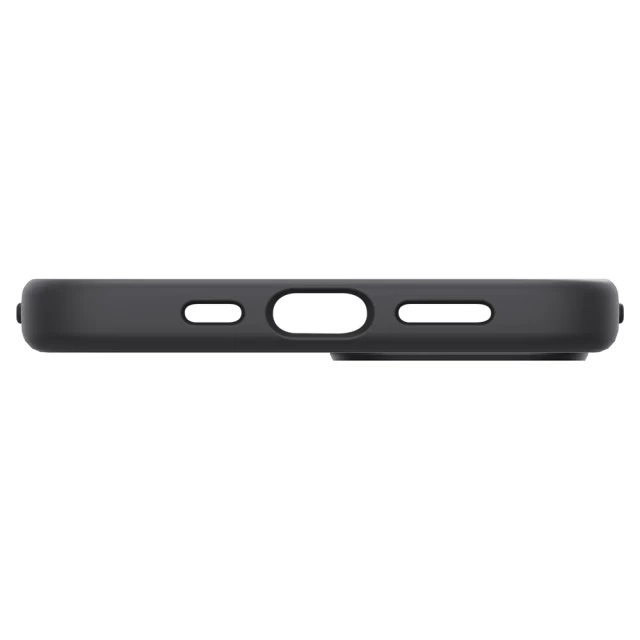 Чохол Spigen для iPhone 13 Silicone Fit Black (ACS03548)