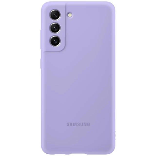 Чехол Samsung Silicone Cover для Samsung Galaxy S21 FE (G990) Lavender (EF-PG990TVEGRU)