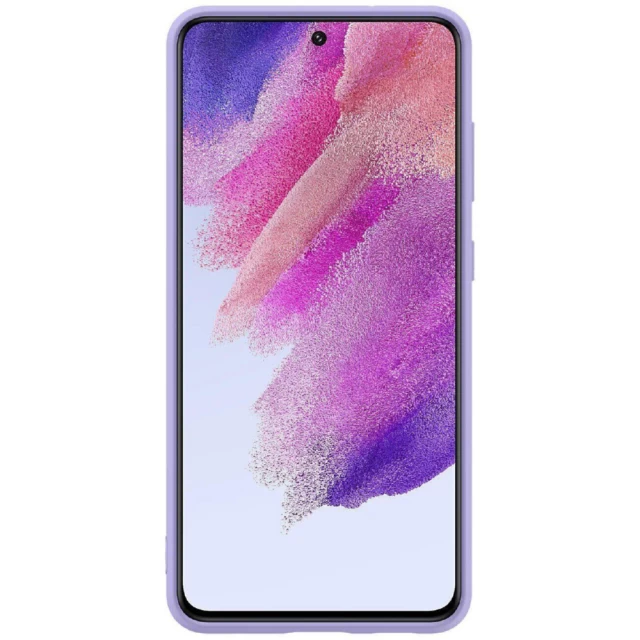 Чехол Samsung Silicone Cover для Samsung Galaxy S21 FE (G990) Lavender (EF-PG990TVEGRU)