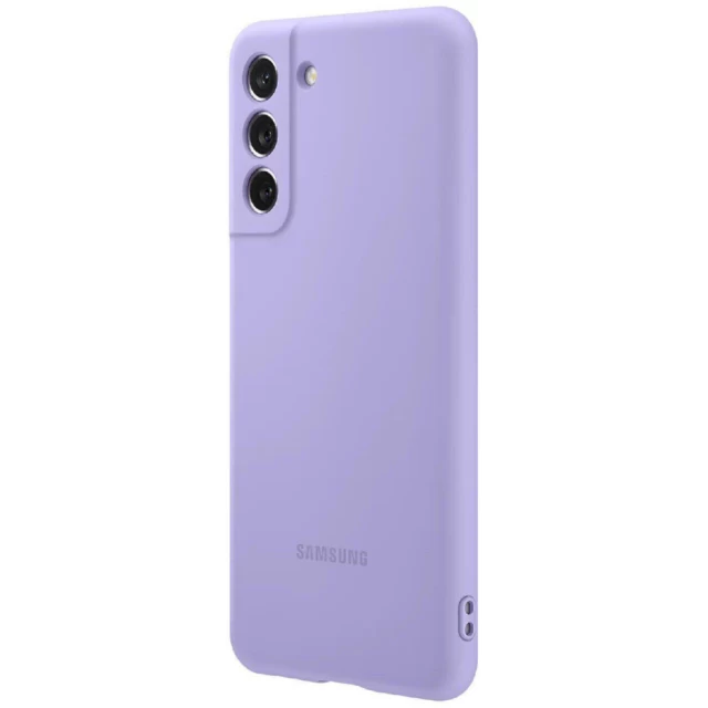 Чохол Samsung Silicone Cover для Samsung Galaxy S21 FE (G990) Lavender (EF-PG990TVEGRU)